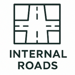 internal roads amenity icon