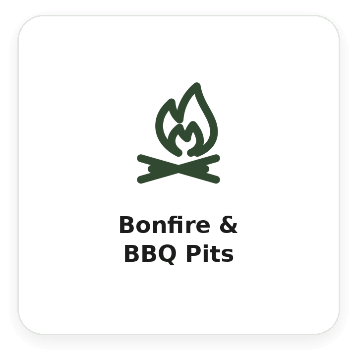 bonfire bbq pits amenity icon